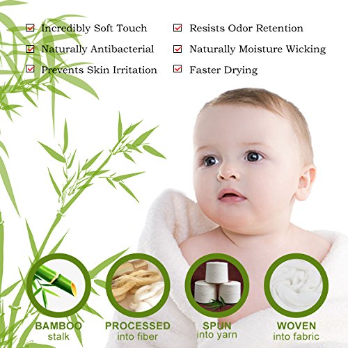Baby Hooded Bamboo Panda Towel for Boys and Girls