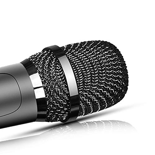 Rechargeable Wireless UHF Microphone System for Stage PA