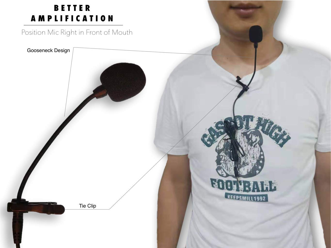 Nefficar Lavalier Collar Microphone - Wired - Nefficar