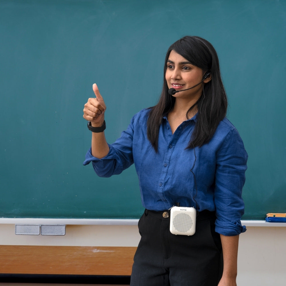 Powerful Wired Classroom Amplifier with Mic - Nefficar