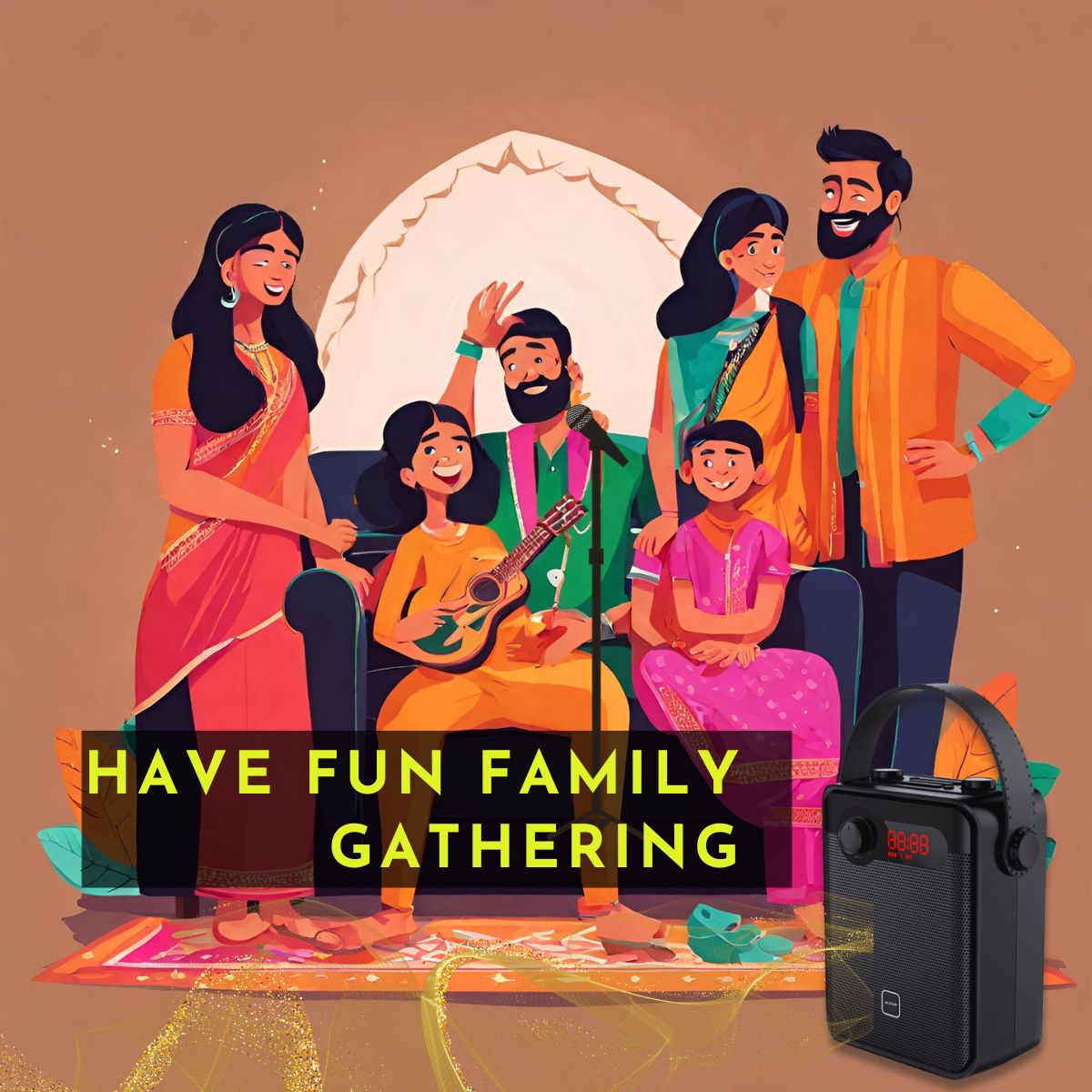 Diwali Gift Ideas for India: Portable Karaoke System for Ultimate Entertainment