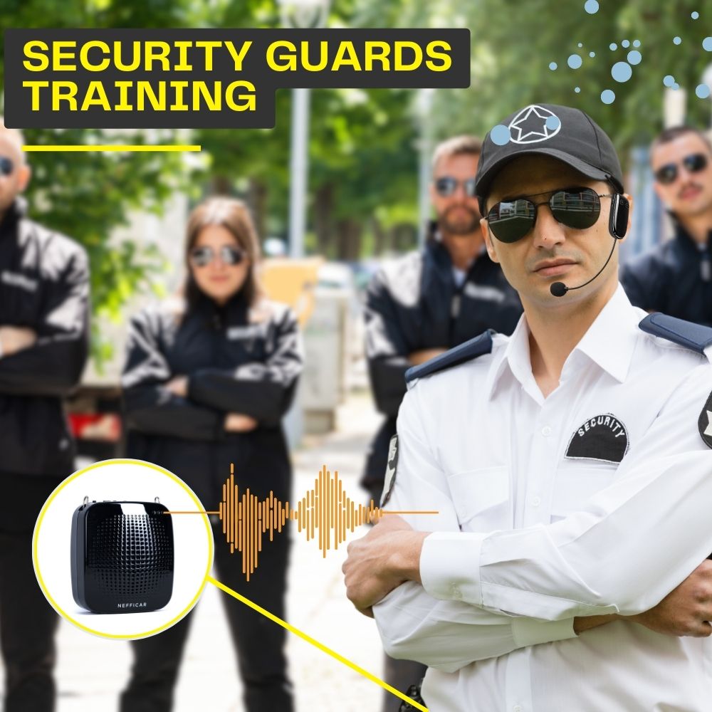 Mic for Security Personnel Training - Nefficar