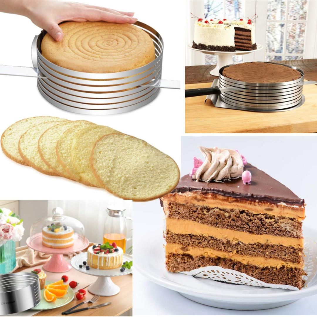 Stainless Steel Cake Leveller - Layer Slicer