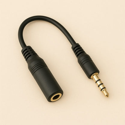 স্পিকার, মাইক, কারাওকে সিস্টেমের জন্য 6.5 মিমি থেকে 3.5 মিমি TRRS অ্যাডাপ্টার কনভার্টার
