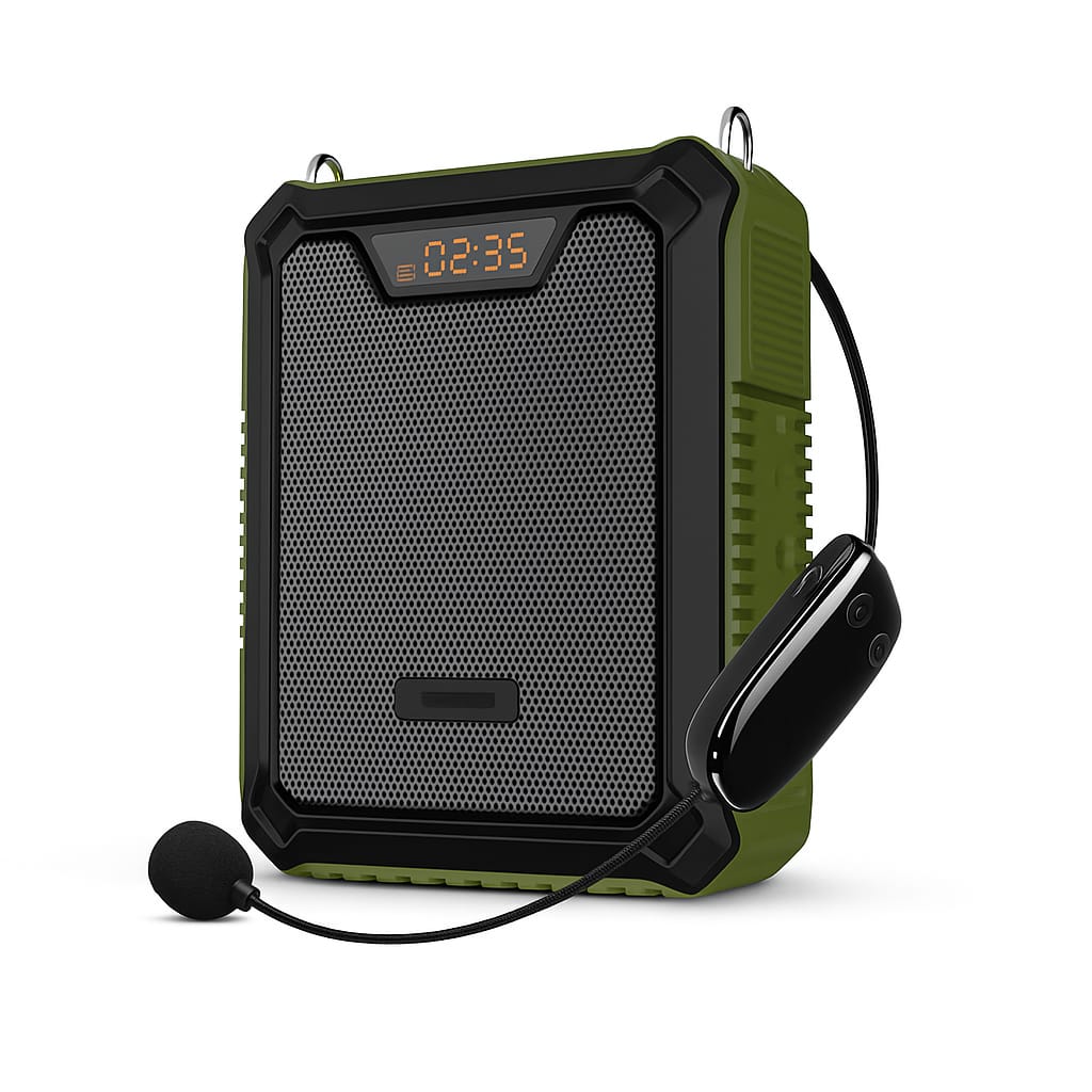 25W Rechargeable Voice Amplifier – Wireless Bluetooth PA Speaker for Teachers, Coaches & Outdoor Events