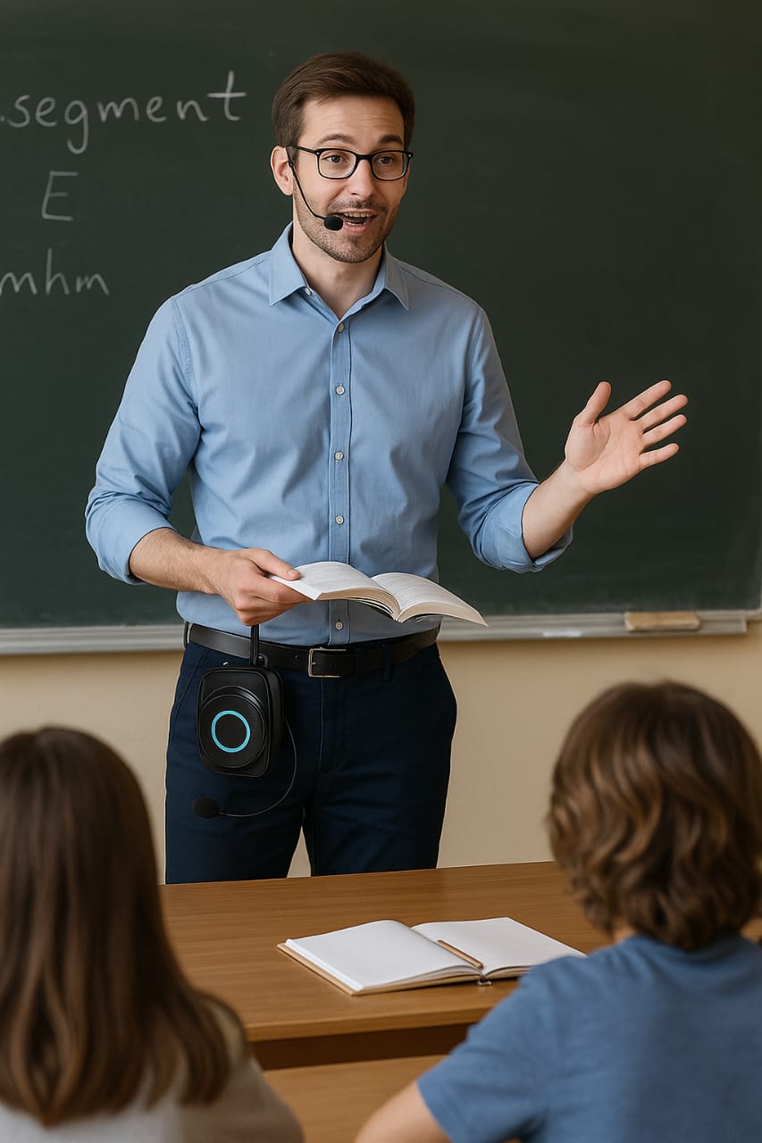 20W Portable Voice Amplifier – Wireless UHF PA System with Long Battery Life and Waterproof Design