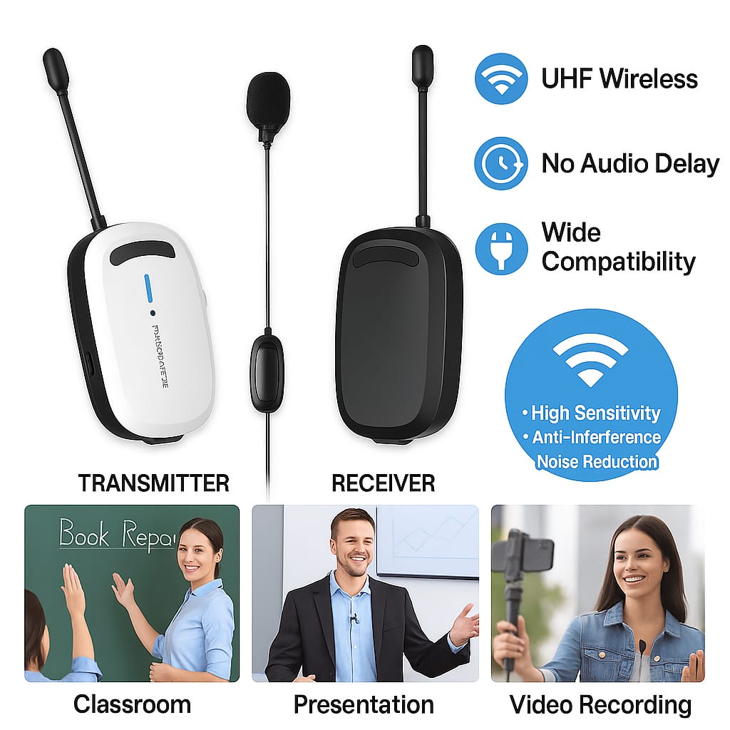 UHF Wireless Microphone System