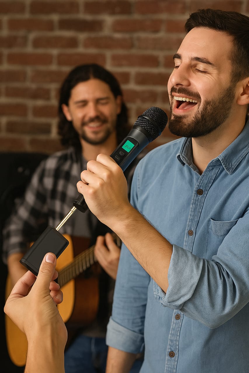 Handheld UHF Wireless Microphone System