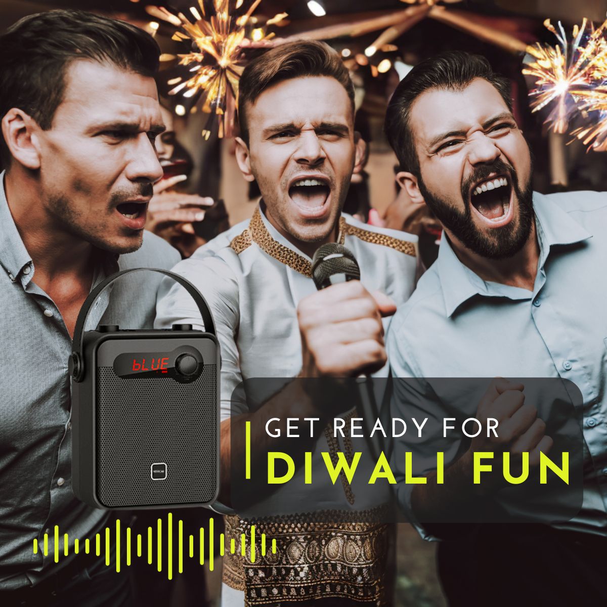 Diwali Gift Ideas for India: Portable Karaoke System for Ultimate Entertainment - Nefficar