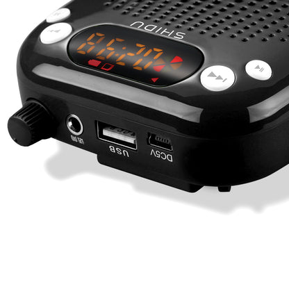 Portable Wireless Voice Amplifier with UHF Microphone