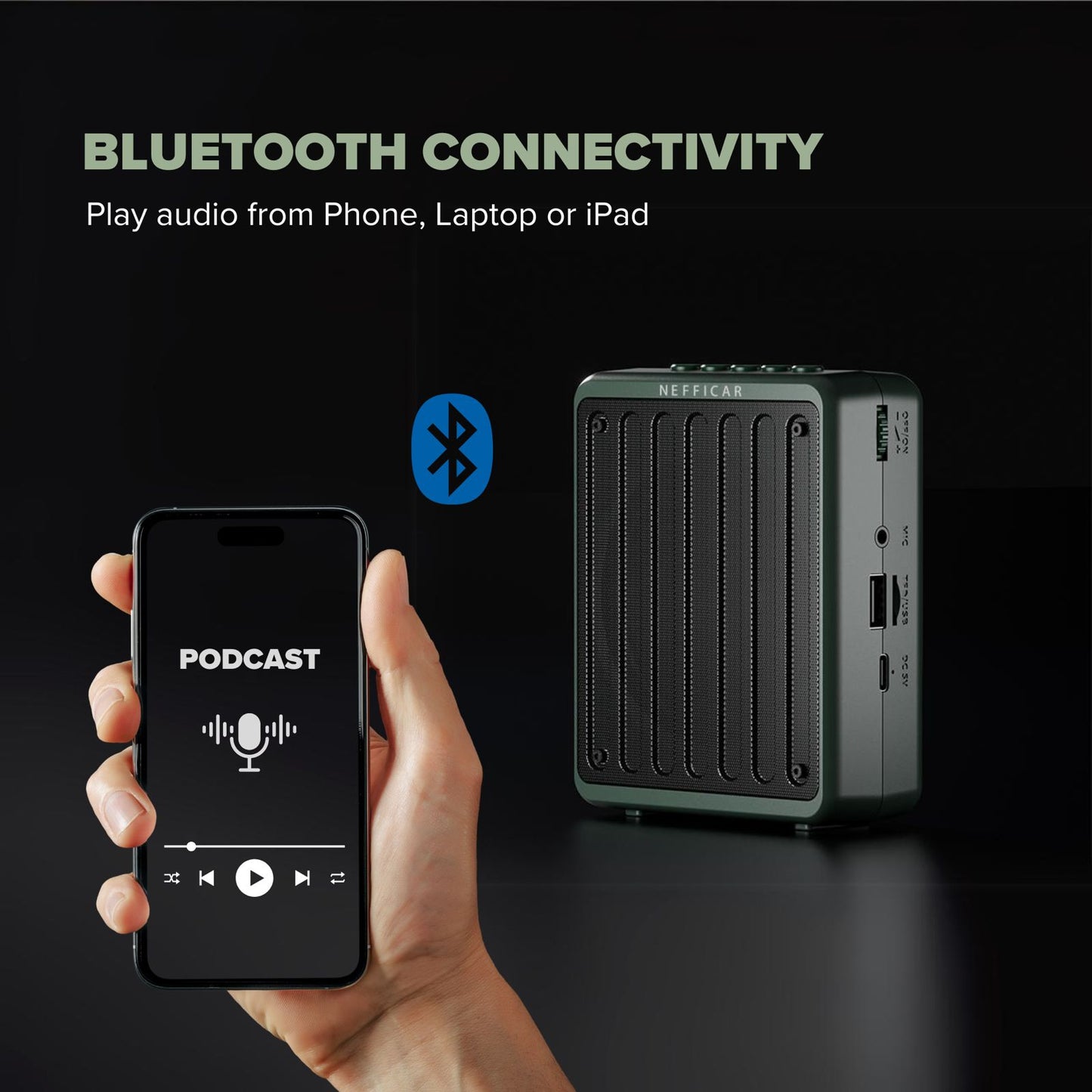 Nefficar Voice Amplifier for Teachers - N512