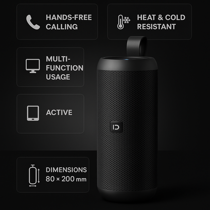 Portable Bluetooth Speaker – Big Sound, Bold Style, Endless Fun!