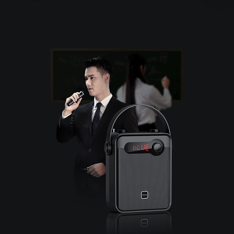 Portable Speaker with Mic Announcement, Lecture, Seminar, Talk Show - Nefficar