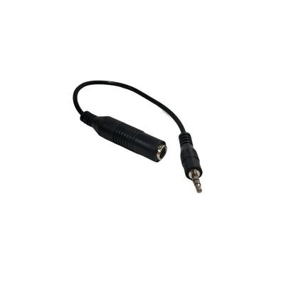 6.5mm to 3.5mm TRRS Adapter Converter for Speaker, Mic, Karaoke System