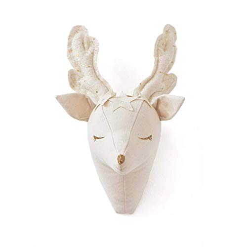 Baby Room Decoration Deer Plush Toy Wall Trophy Decor - Nefficar