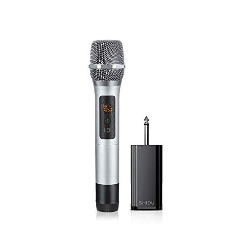 Handheld Wireless Dynamic Microphone for PA System Amplifier - Omnidirectional - Nefficar