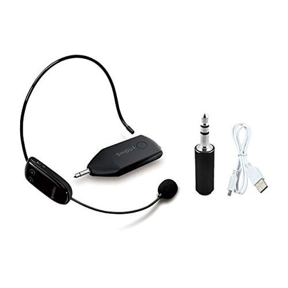 Wireless Microphone Mic Adapter for Speaker, Voice Amplifier, PA system - Nefficar