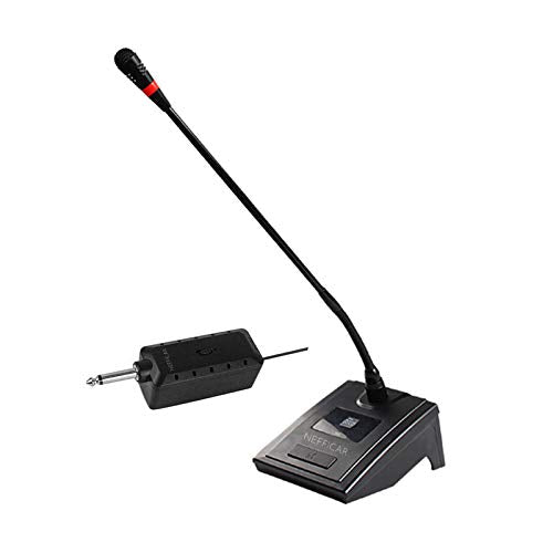 Wireless Desktop Microphone - Gooseneck Conference Mic - Nefficar