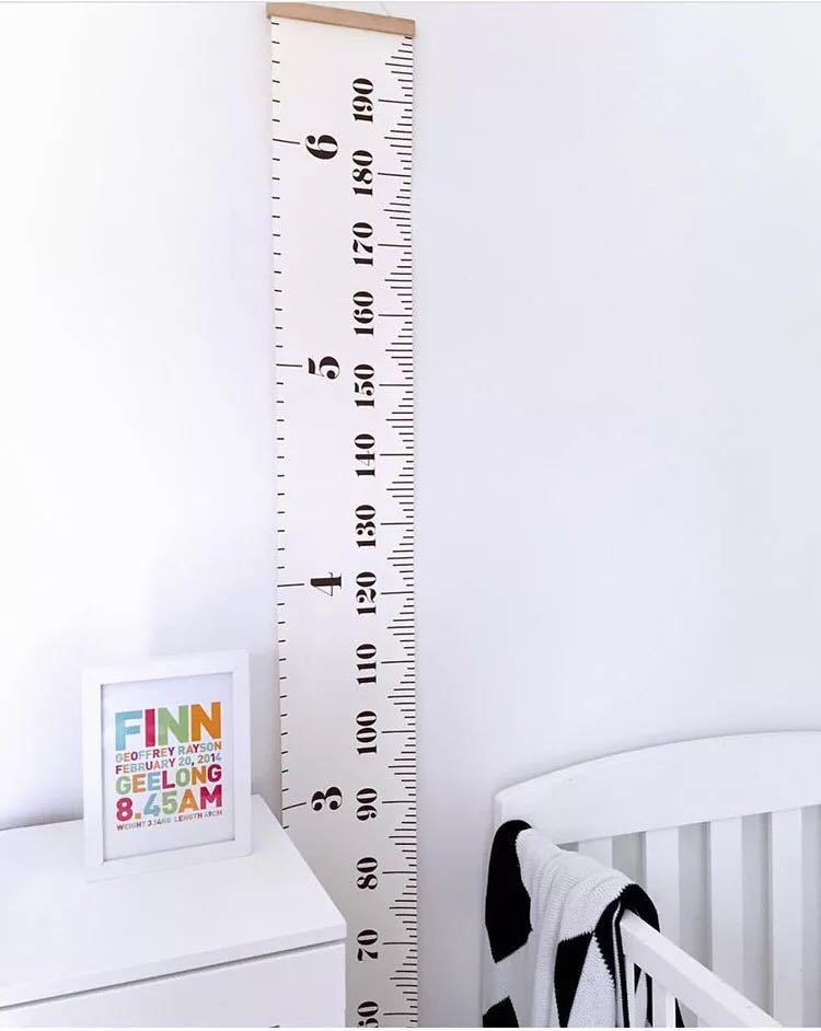 Nefficar Baby & Kids Growth Chart Height Tracker - Nefficar
