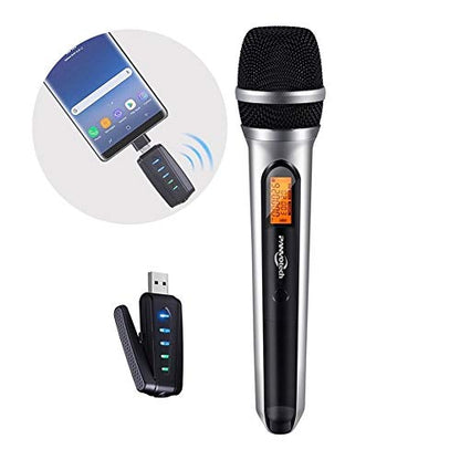 Wireless Microphone USB or USB C Wireless Microphone for Phone & Laptop