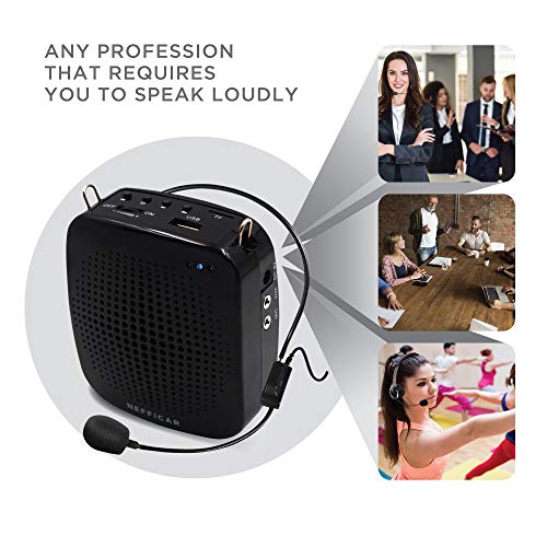 Portable Public Announcement System Loudspeaker with Microphone