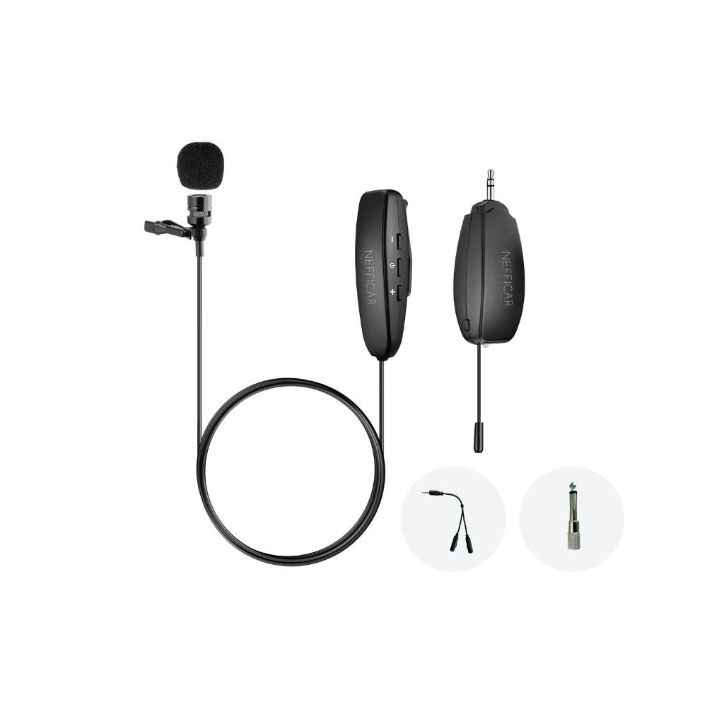 Wireless Lavalier Mic for DSLR & Smartphones - WM01 - Nefficar