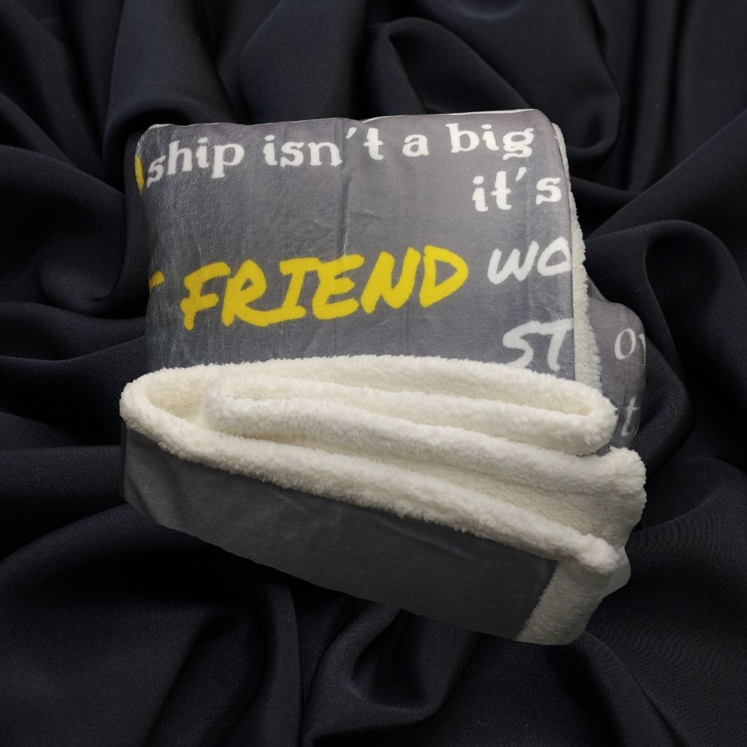 Best Friends Forever - BFF Blanket for a Bestie - Nefficar