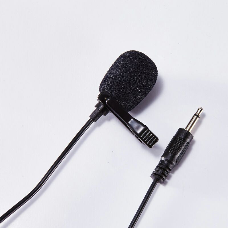 Mini Collar Mic or Lapel Microphone for Voice Amplifier - Nefficar