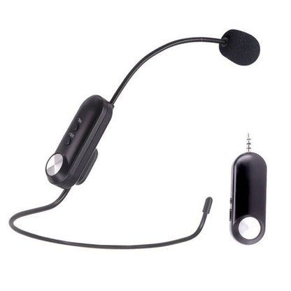 Wireless Headset Microphone - UHF Mic System for PA System Amplifier Announcement Yoga